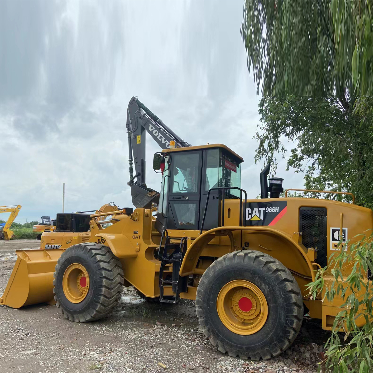 ລາຄາທີ່ແຂ່ງຂັນ Original Used Caterpillar 966H Wheel Loader Cat for Sale