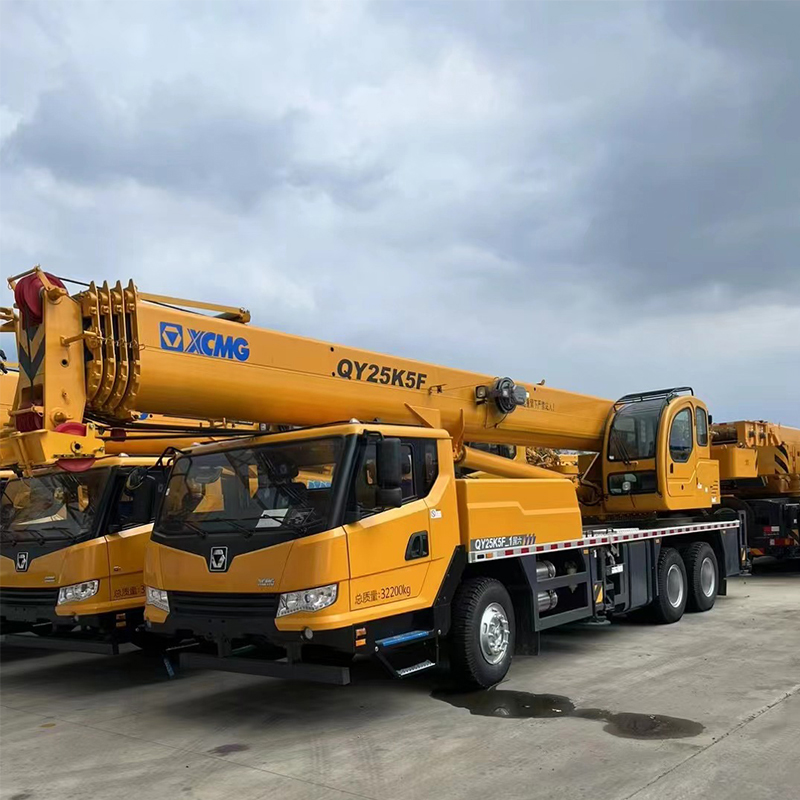 ໃຊ້ຄຸນນະພາບສູງ Full Hydraulic 25ton Truck Crane QY25K5C