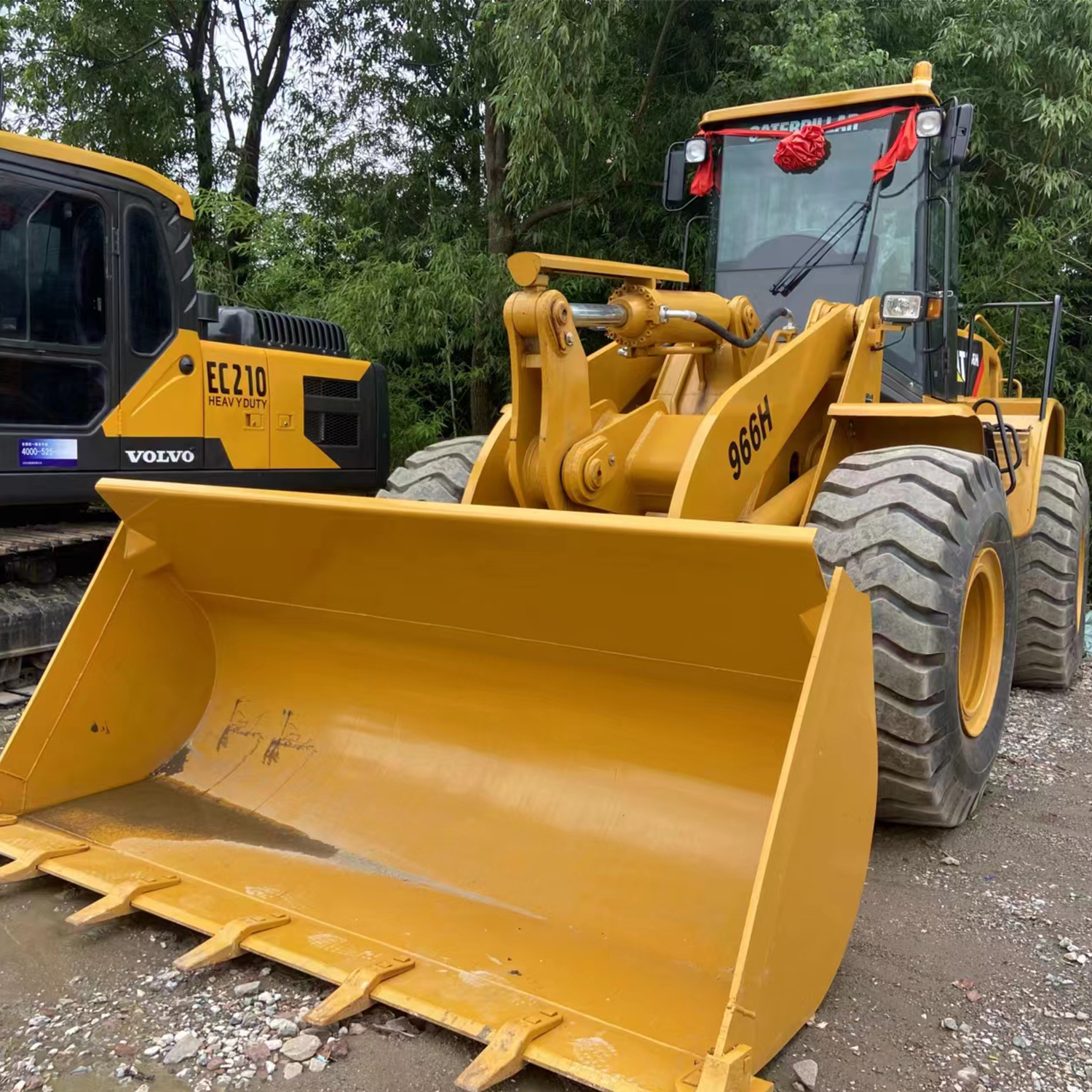 ລາຄາທີ່ແຂ່ງຂັນ Original Used Caterpillar 966H Wheel Loader Cat for Sale