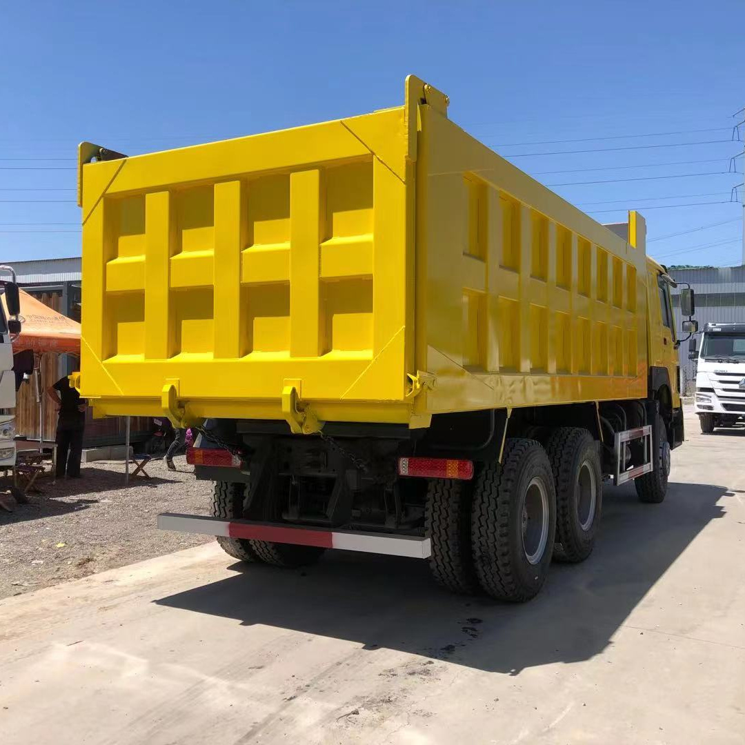 ລົດບັນທຸກມືສອງ Sino Sinotruk Howo 371 6x4 Tipper Used Truck ຂາຍລາຄາ