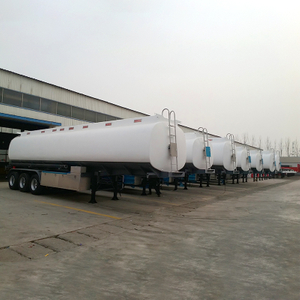 3 Axles 45m3 ຖັງນໍ້າມັນ Trailer ກັບຢາງໃຫມ່ New Tanker 