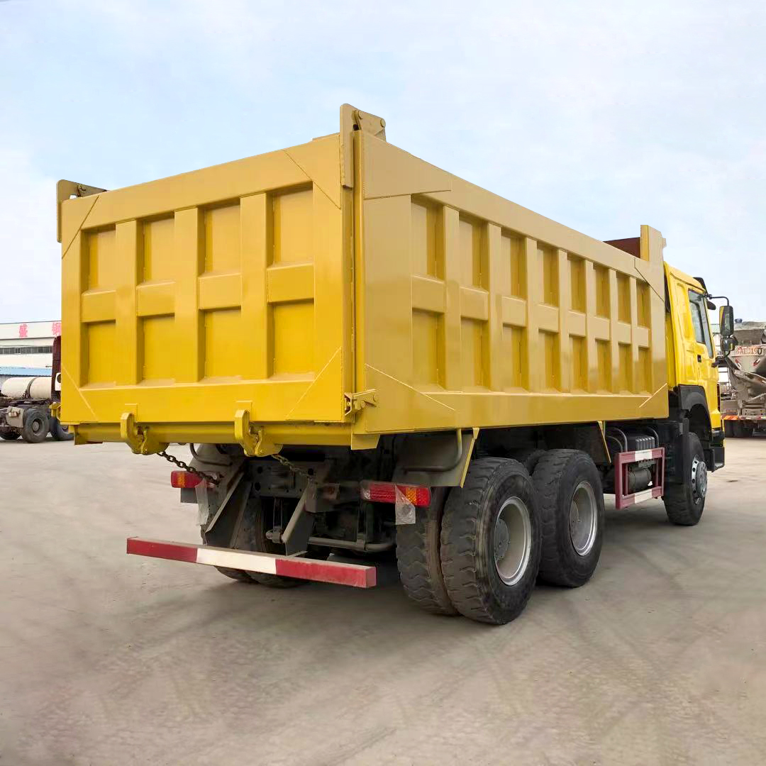 ລົດບັນທຸກມືສອງ Sino Sinotruk Howo 371 6x4 Tipper Used Truck ຂາຍລາຄາ