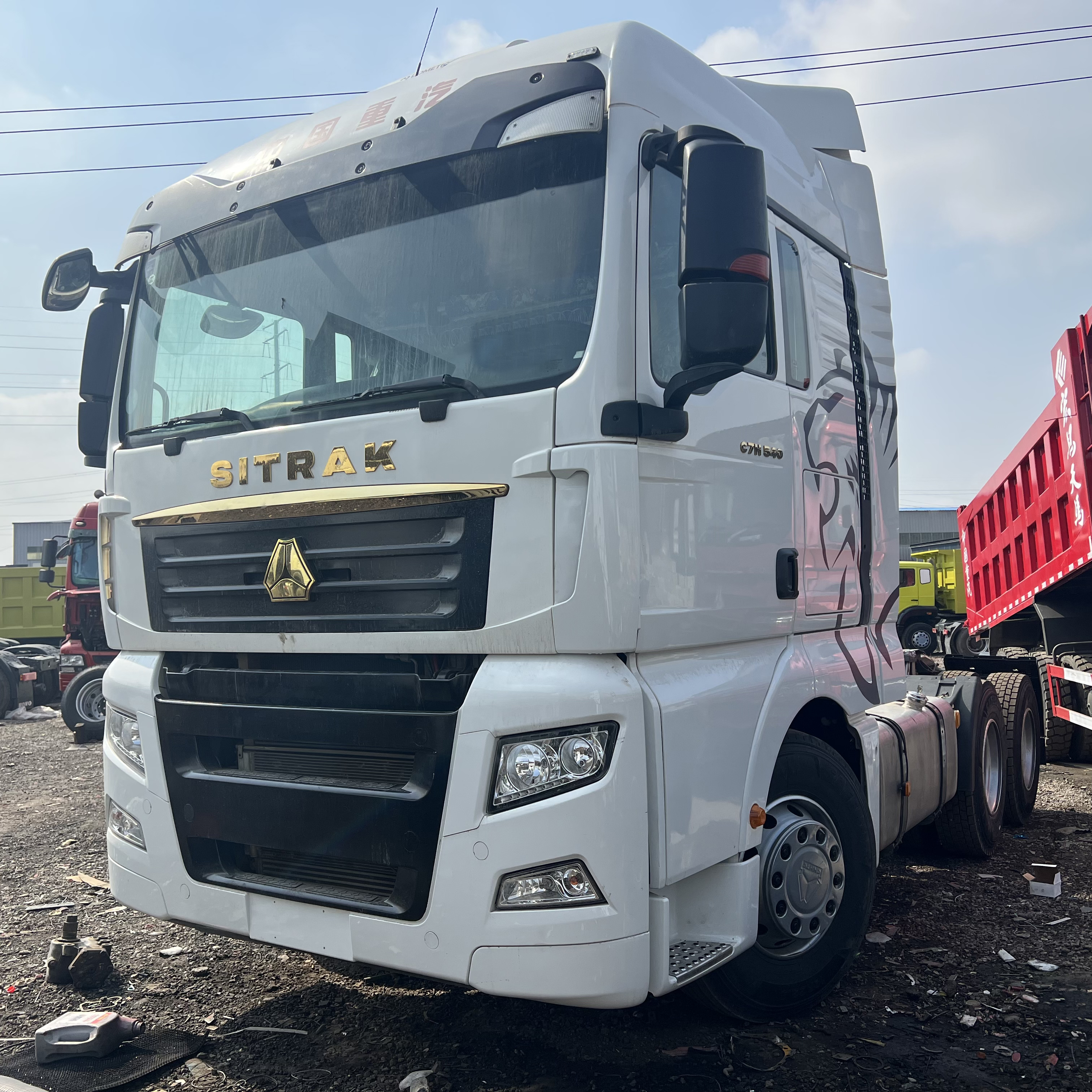 Factory Outlet Sinotruk Sitrak 6*4 Diesel 540hp Euro5/6 Tractor Truck for Sale