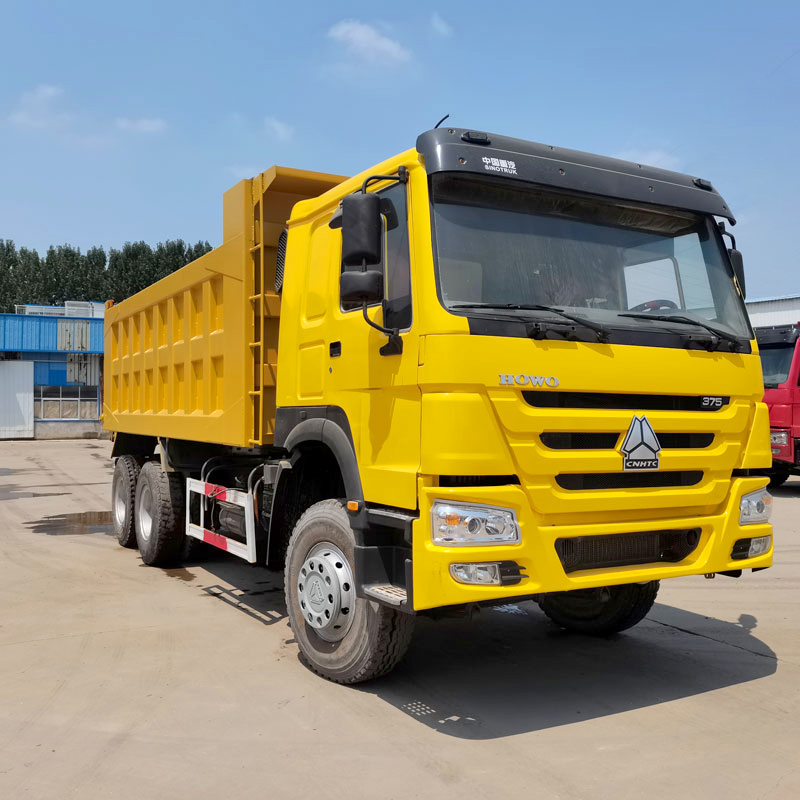 ລົດບັນທຸກມືສອງ Sino Sinotruk Howo 371 6x4 Tipper Used Truck ຂາຍລາຄາ