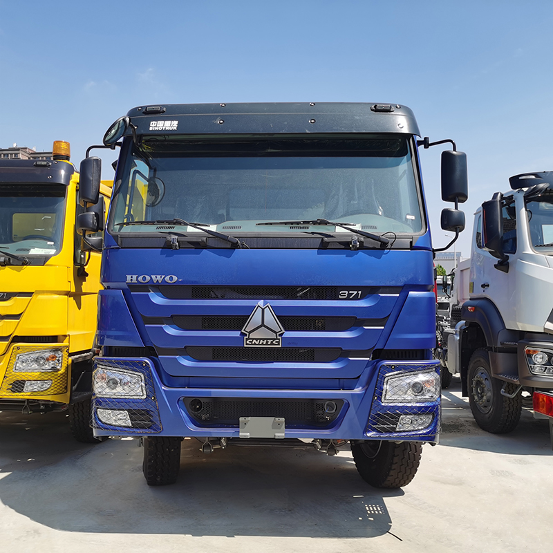 Factory Outlet Sinotruk Howo 6*4 Diesel New/Used 400HP ຊ້າຍ/ຂວາ Tipper ຂັບລົດ Turck ສໍາລັບຂາຍ