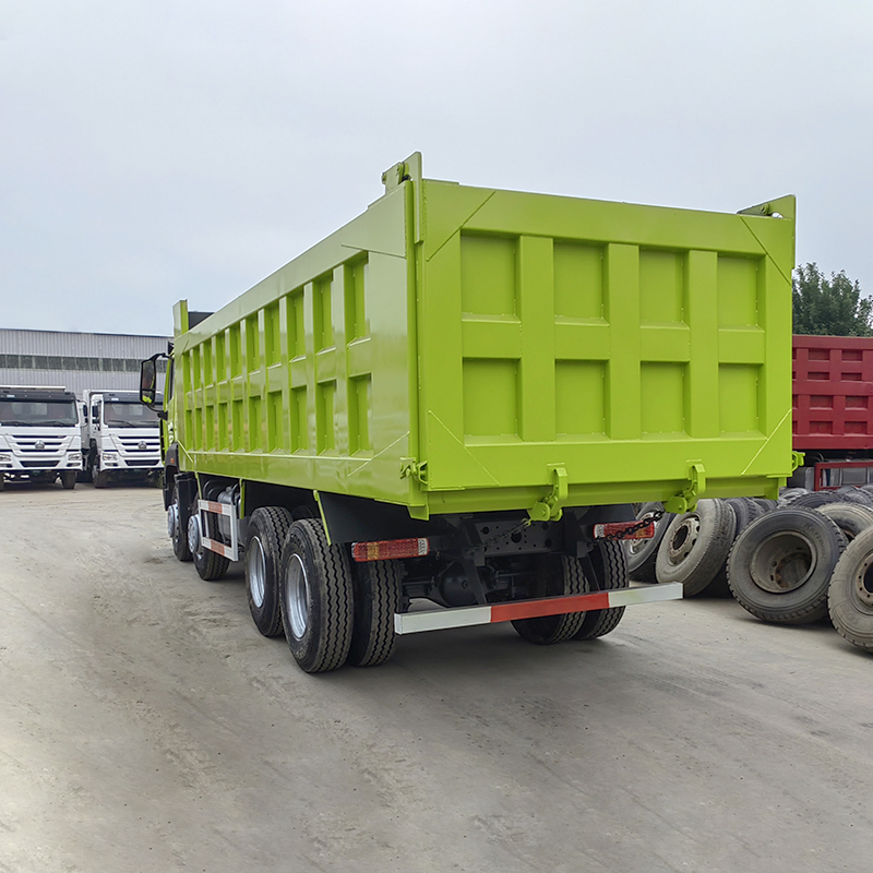 ປີ 2021 ປີໃໝ່ໜ້າ8*4 12wheelers HOWO N7 Howo E7 Tipper Truck Dump Truck 371hp for sale